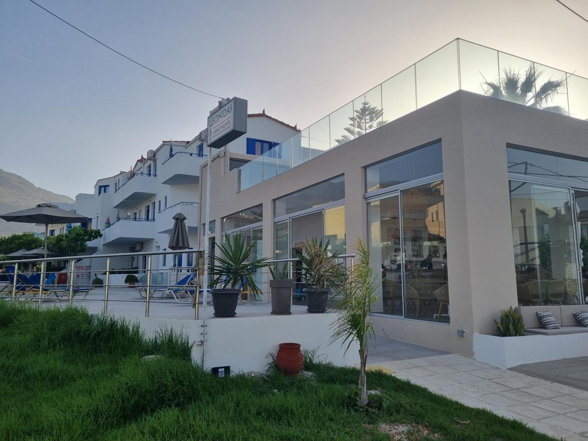 Leonidas Studios & Apartments Georgioupoli Exteriör bild